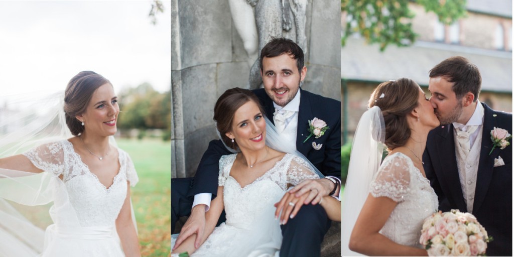 Knowsley Hall wedding hair and makeup