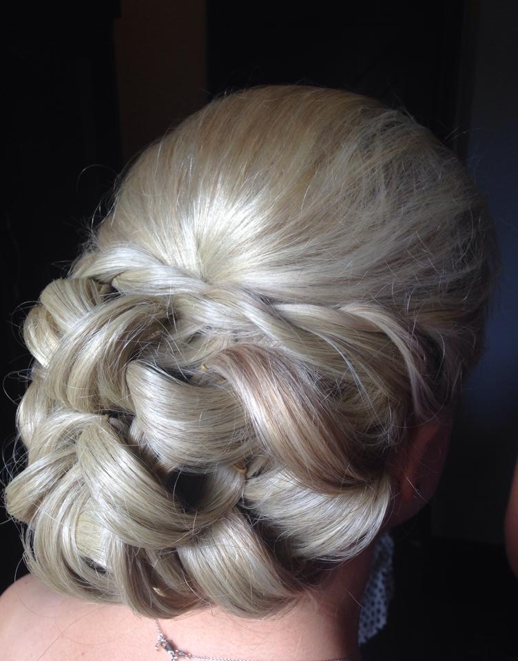 Wedding hairstyle by Michelle Sisson
